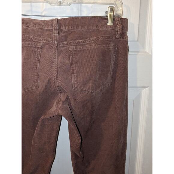 J. Crew Corduroy jean womens 30x26 Bootcut low rise zip closure pants brown - Picture 14 of 15